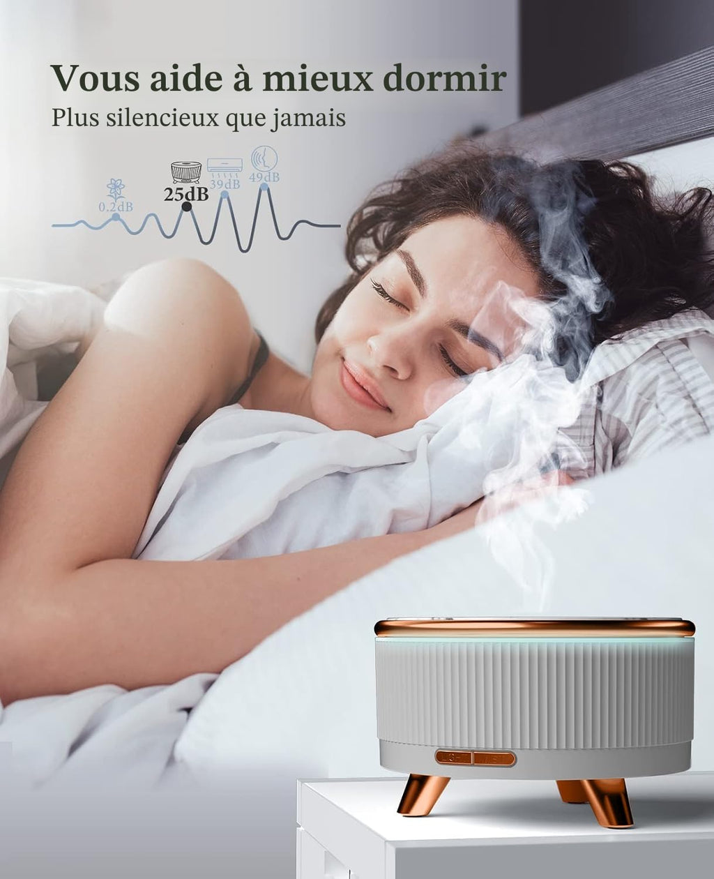 Diffuseur d'Arômes & Huiles Essentielles 500ml – Grande Capacité