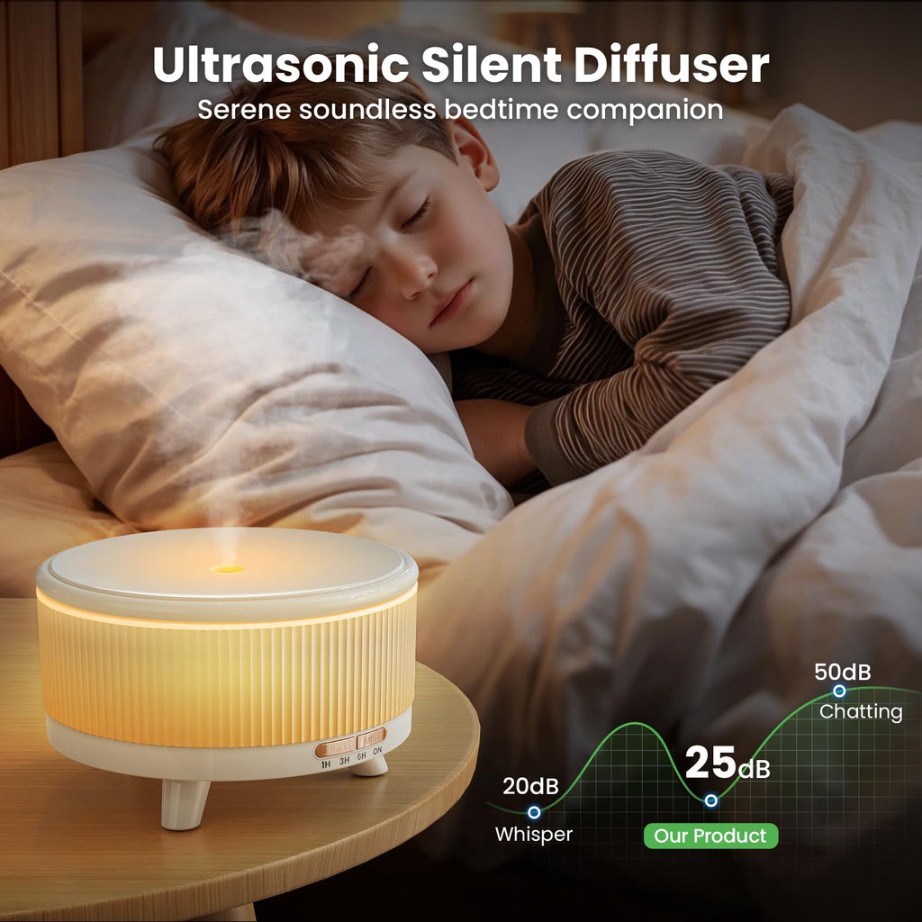 Diffuseur d'Arômes & Huiles Essentielles 500ml – Grande Capacité