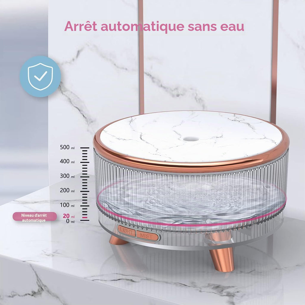 Diffuseur d'Arômes & Huiles Essentielles 500ml – Grande Capacité