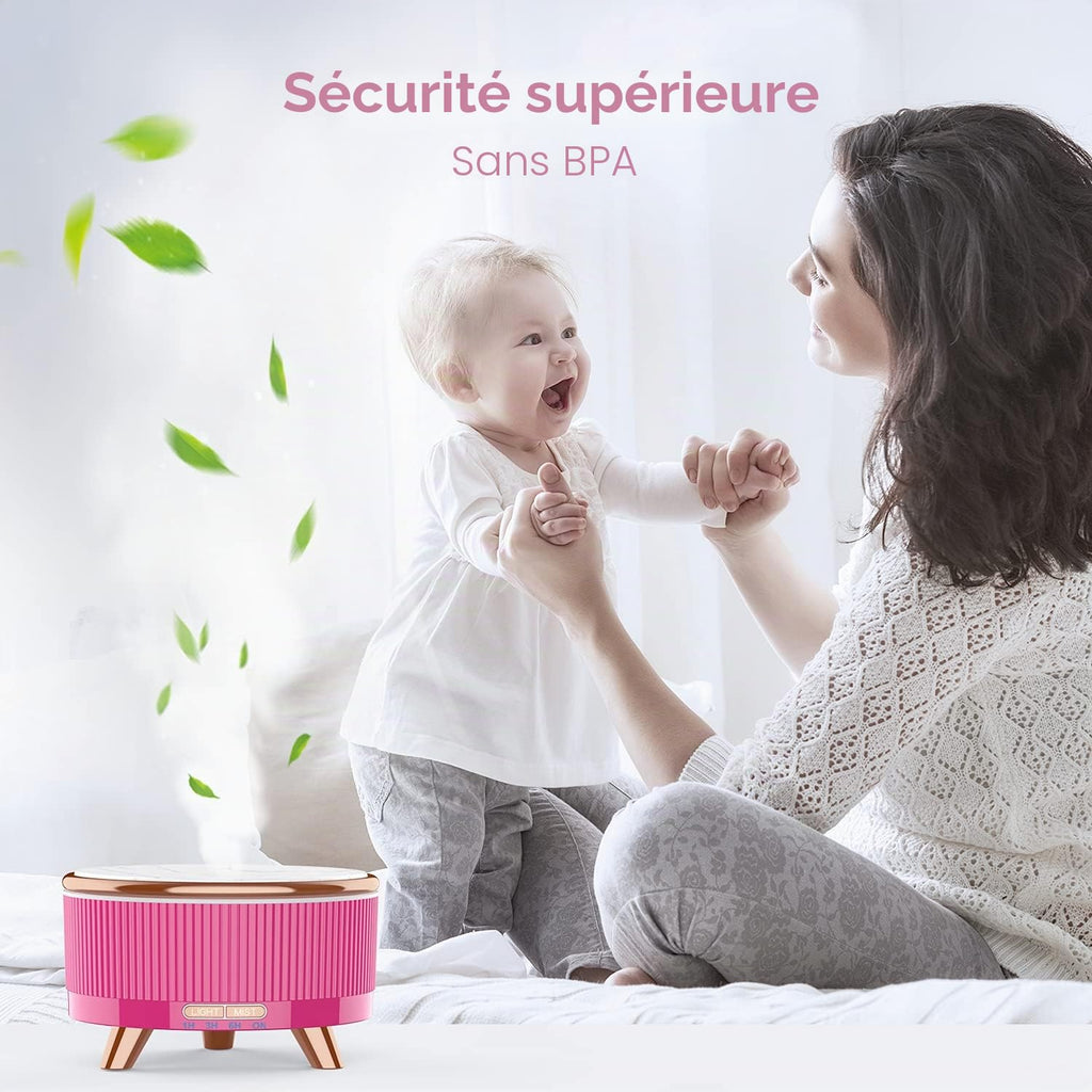 Diffuseur d'Arômes & Huiles Essentielles 500ml – Grande Capacité